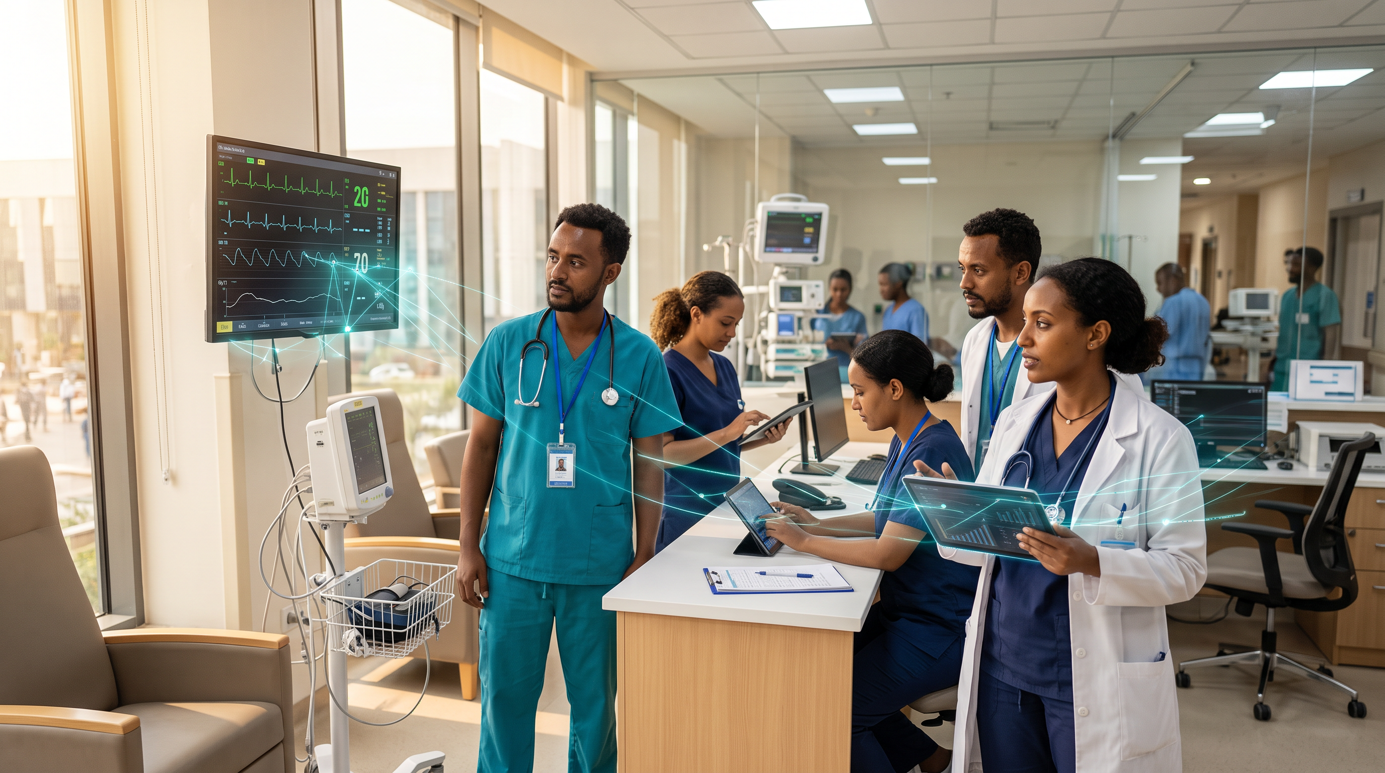 FtunEMR electronic medical records interface showing unified patient clinical documentation